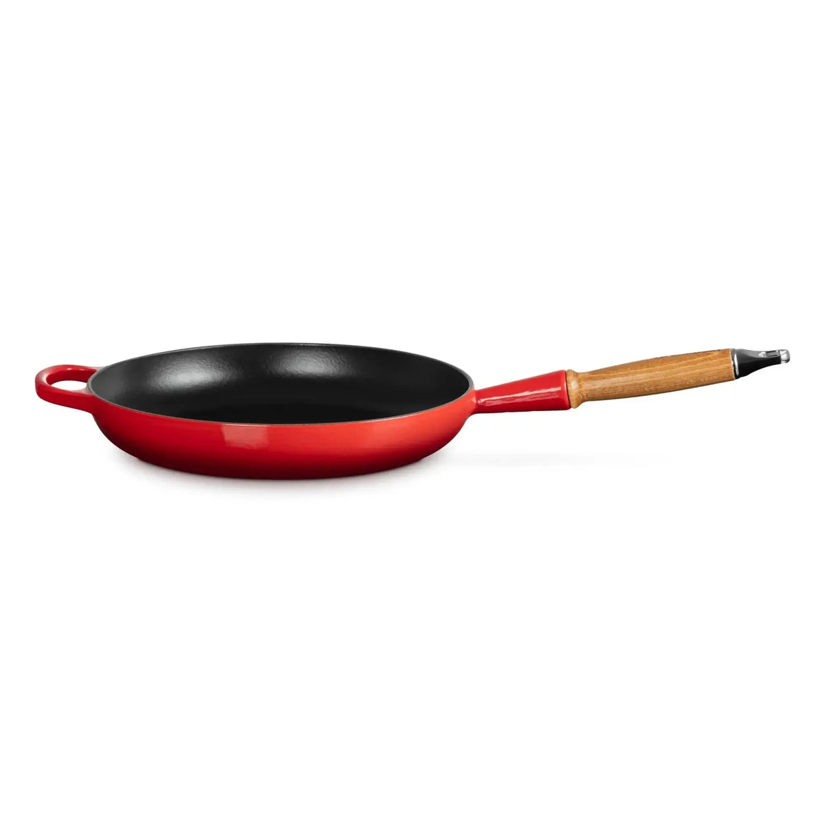 Sartén Mango Madera Signature 28 cm Cereza Le Creuset-Sartenes