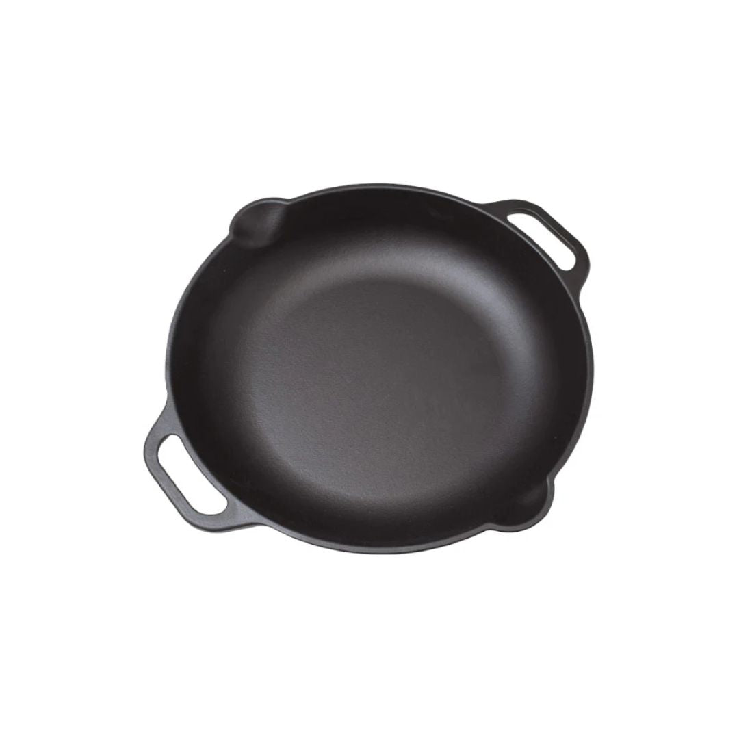 Sartén Paellera 33 cm Curado Victoria7#Negro
