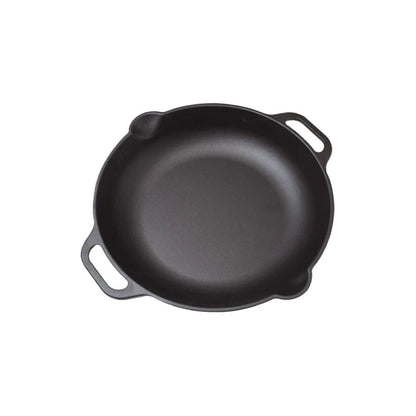 Sartén Paellera 33 cm Curado Victoria7#Negro
