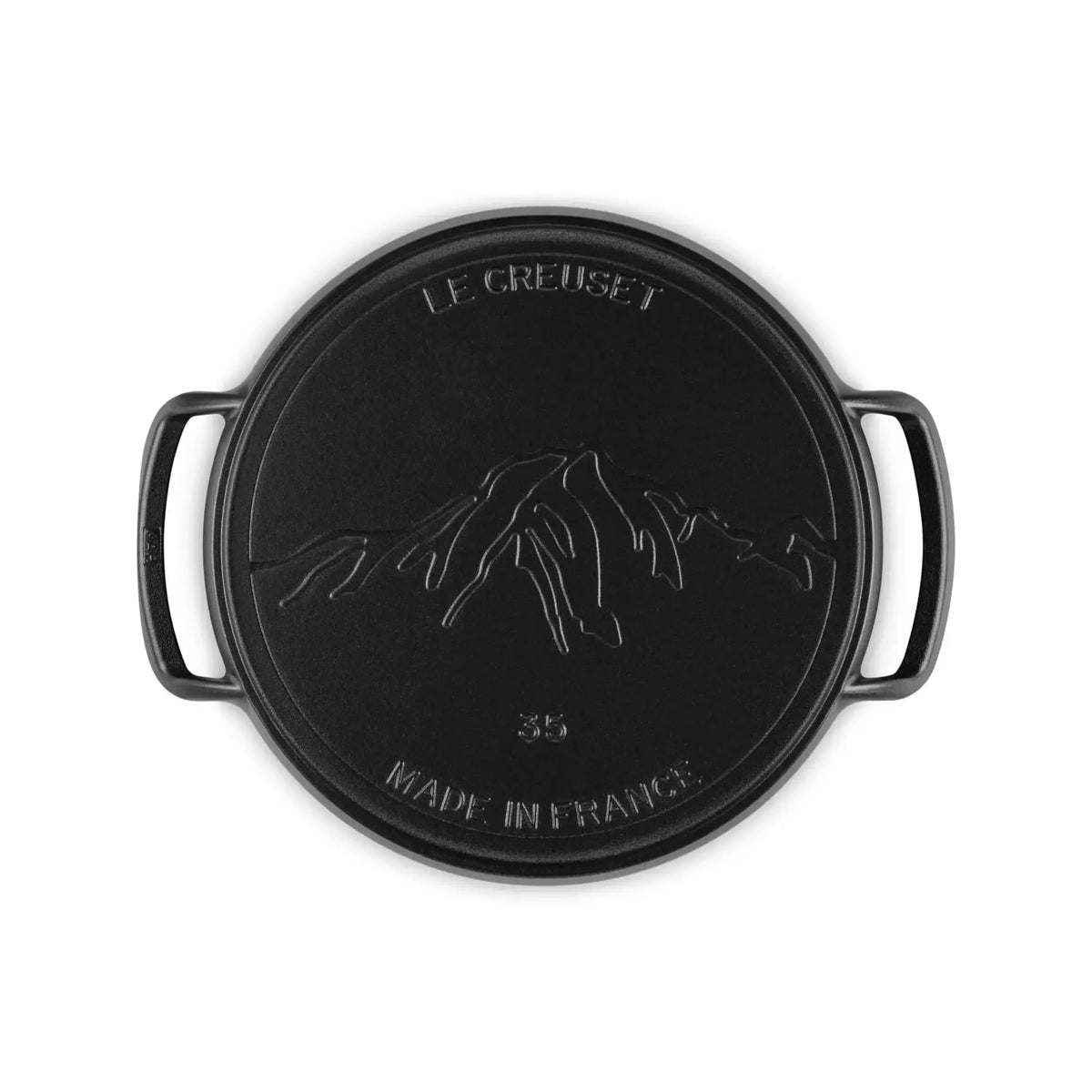 Sartén Pizza Alpine Outdoor 35 cm Matte Black Le Creuset-Parrillas