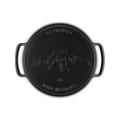Sartén Pizza Alpine Outdoor 35 cm Matte Black Le Creuset-Parrillas