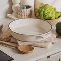 Sartén Skillet Hierro Fundido Ivory Cuina1#Blanco