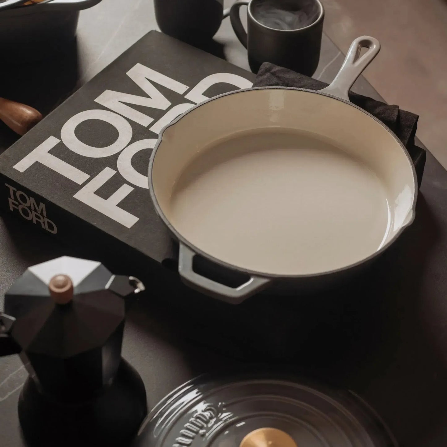 Sartén Skillet Hierro Fundido Graphite Cuina3#Gris