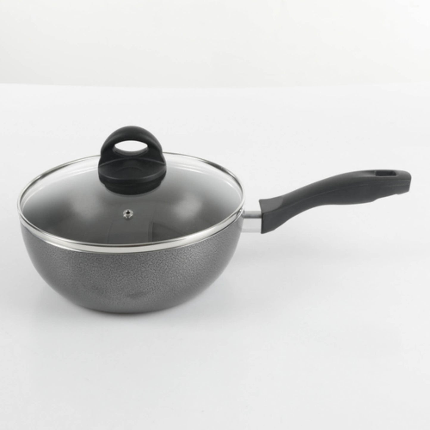 Sartén Wok Aluminio c/Tapa Clairborne 24 cm Oster3#Gris