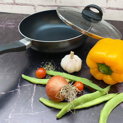 Sartén Wok Aluminio c/Tapa Clairborne 24 cm Oster1#Gris