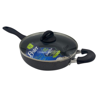 Sartén Wok Aluminio Tapa y Manilla Clairborne 26 cm Oster4#Gris