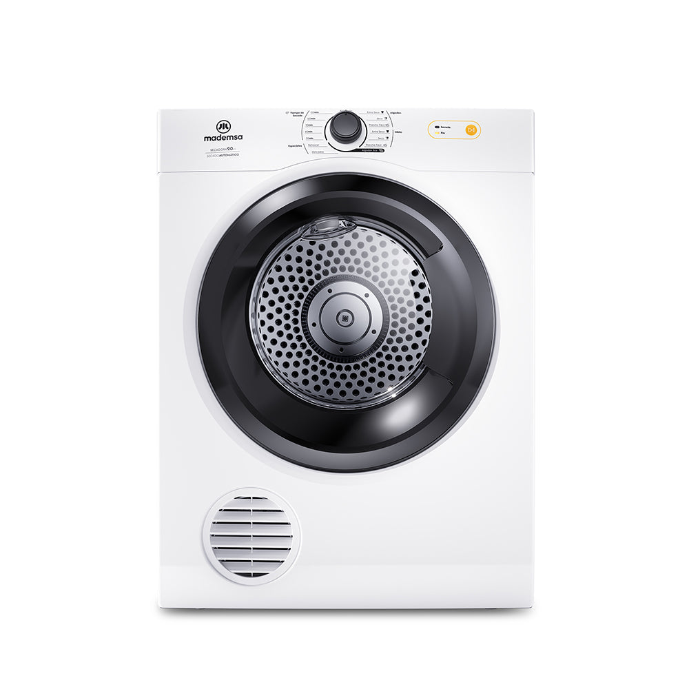 Secadora de Ropa 9 Kg Carga Frontal con Secado Automático 9D BZG Mademsa2#Blanco