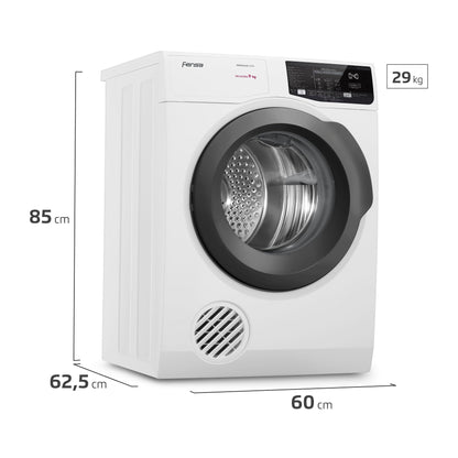 Secadora de Ropa 9Kg Carga Frontal Superior Premium Care 9D Fensa3#Blanco