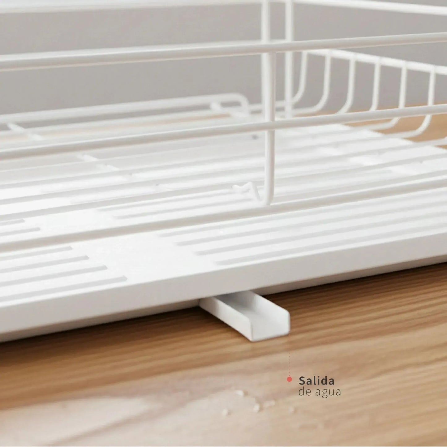 Secaplatos Escurridor 2 Niveles Simplit - FBKC-Secaplatos