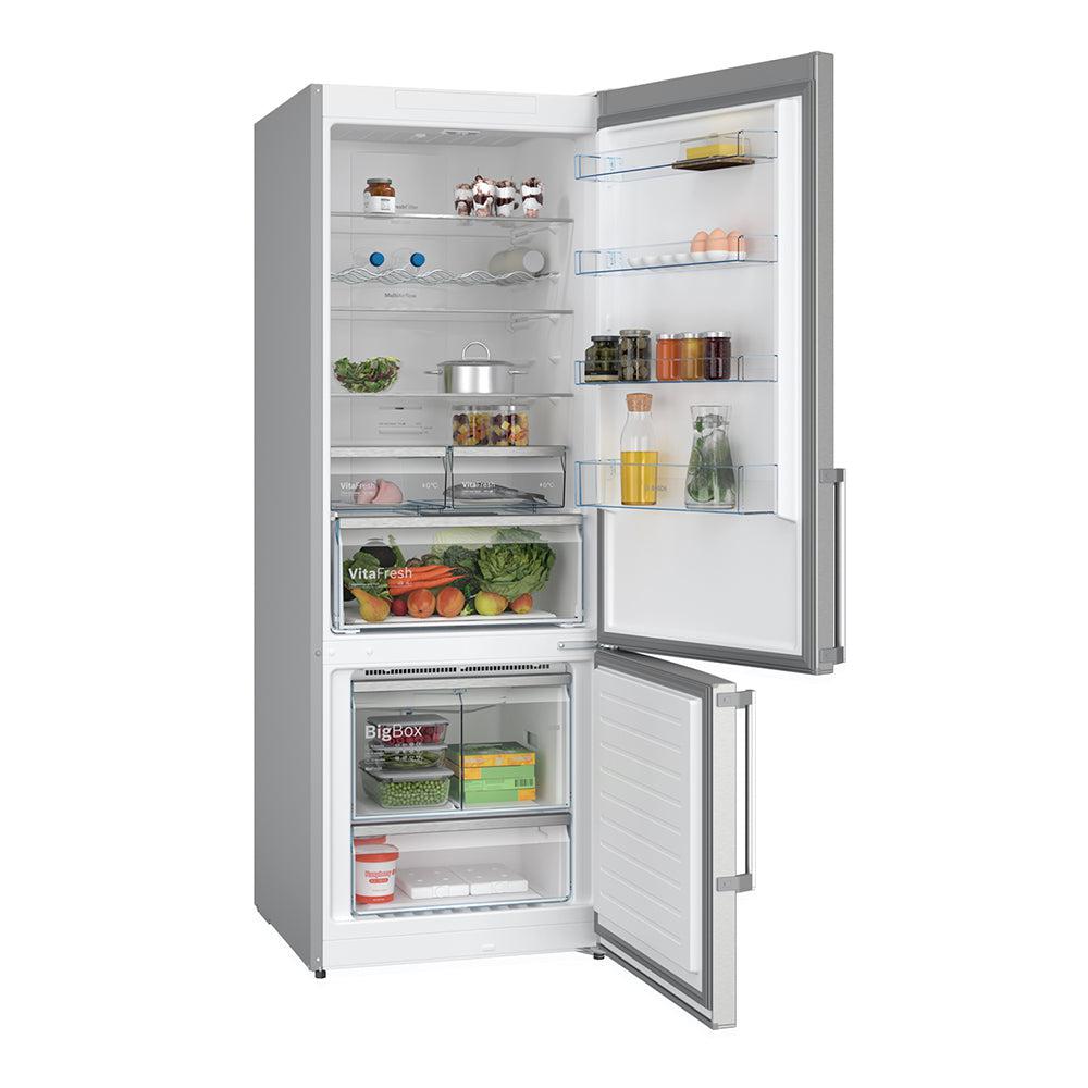 Refrigerador Combinado Serie 4 Libre Instalación KGN56XIDR Bosch4#Inox