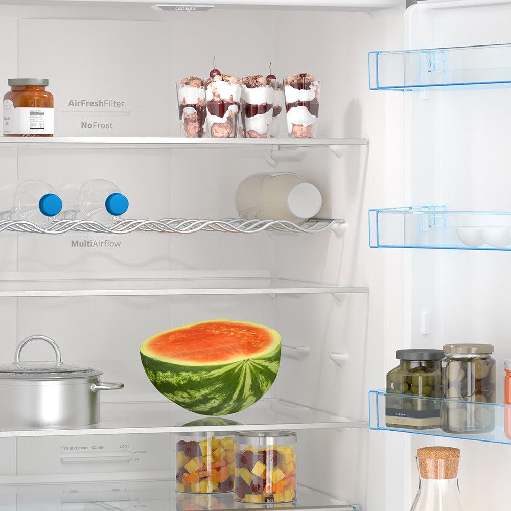 Refrigerador Combinado Serie 4 Libre Instalación KGN56XIDR Bosch5#Inox