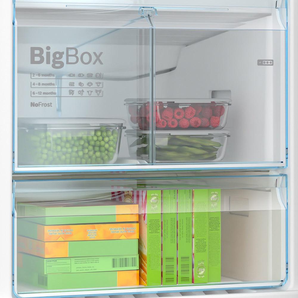 Refrigerador Combinado Serie 4 Libre Instalación KGN56XIDR Bosch7#Inox