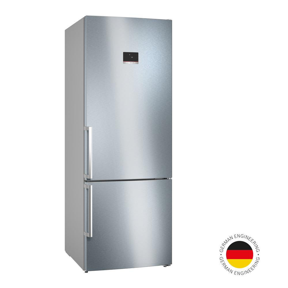 Refrigerador Combinado Serie 4 Libre Instalación KGN56XIDR Bosch1#Inox