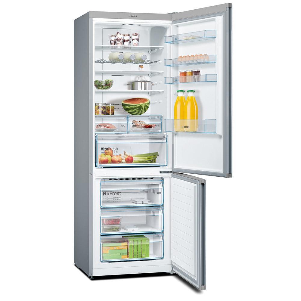 Frigorífico Combinado Libre Instalación Antihuellas Serie 4 Bosch3#Inox