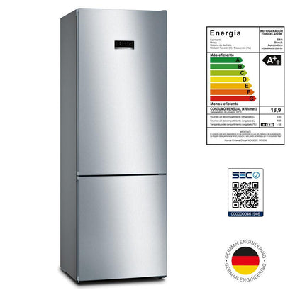 Frigorífico Combinado Libre Instalación Antihuellas Serie 4 Bosch9#Inox