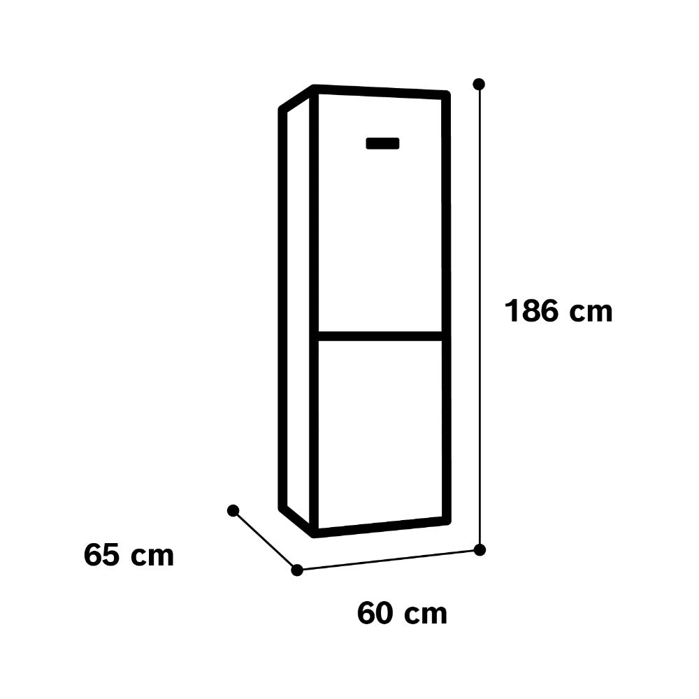 Refrigerador Serie 4 libre instalación KSV36VLEP  Bosch5#Inox
