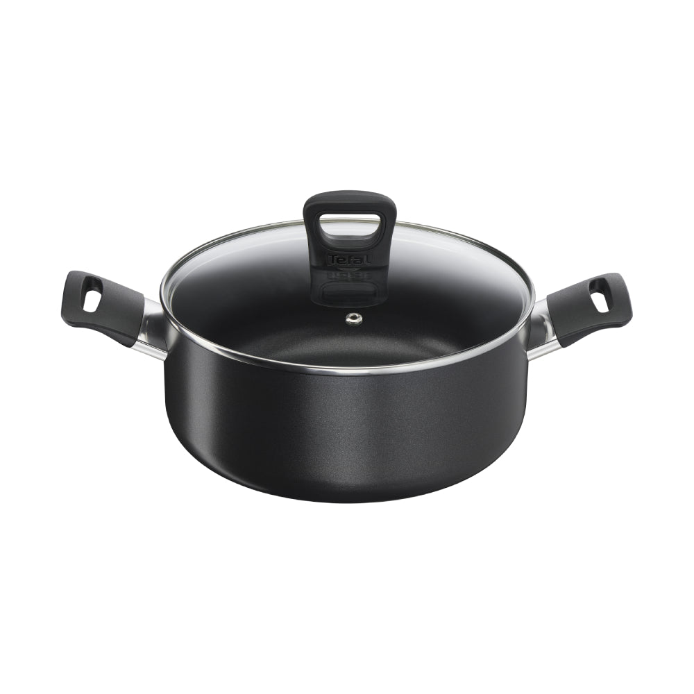 Bateria De Cocina Antiadherente Enhance 10 PCS Tefal2#Negro