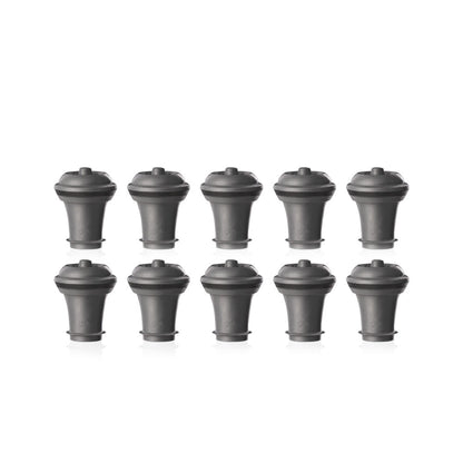 Set 10 Tapones de Vacío para Vino Vacuvin3#Gris