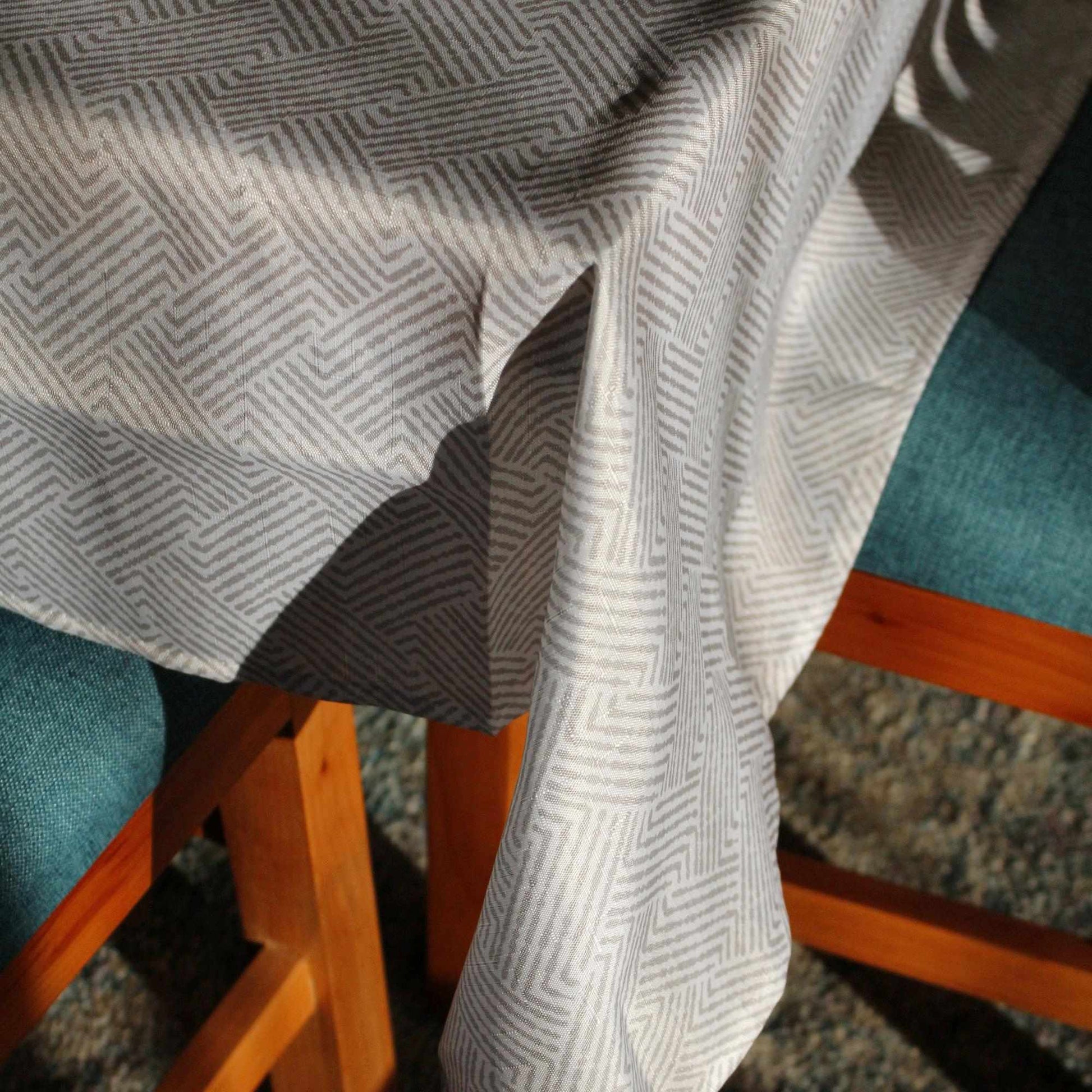 Set 2 Manteles Antimanchas Floral y Tide 130x180 cm Decoexpress4#Sin color