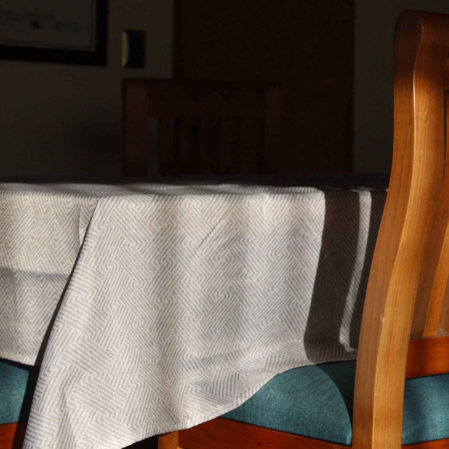 Set 2 Manteles Antimanchas Floral y Tide 130x180 cm Decoexpress5#Sin color