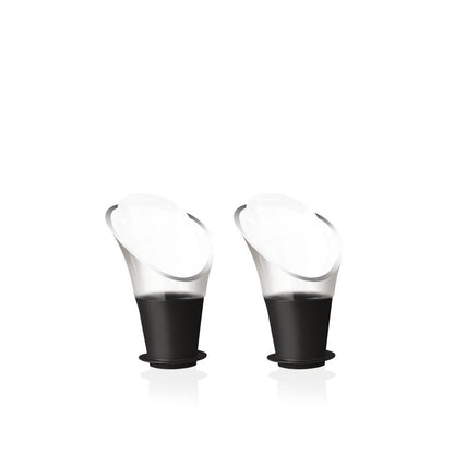 Set 2 Servidores Vino Cortagota Cristal Vacuvin1#Sin color