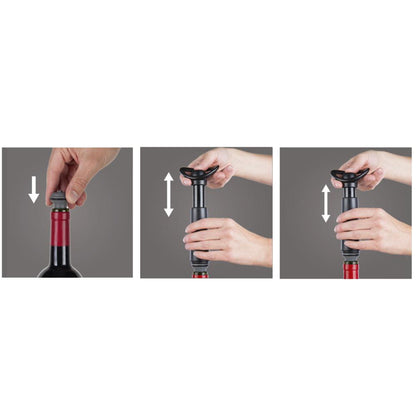 Set 2 Tapones de Vacío para Vino Vacuvin3#Sin color