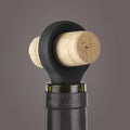 Set 2 Tapones para Vino Negro VacuVin1#Negro