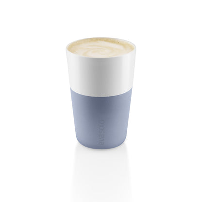 Set 2 Tazas Latte Eva Solo12#Negro