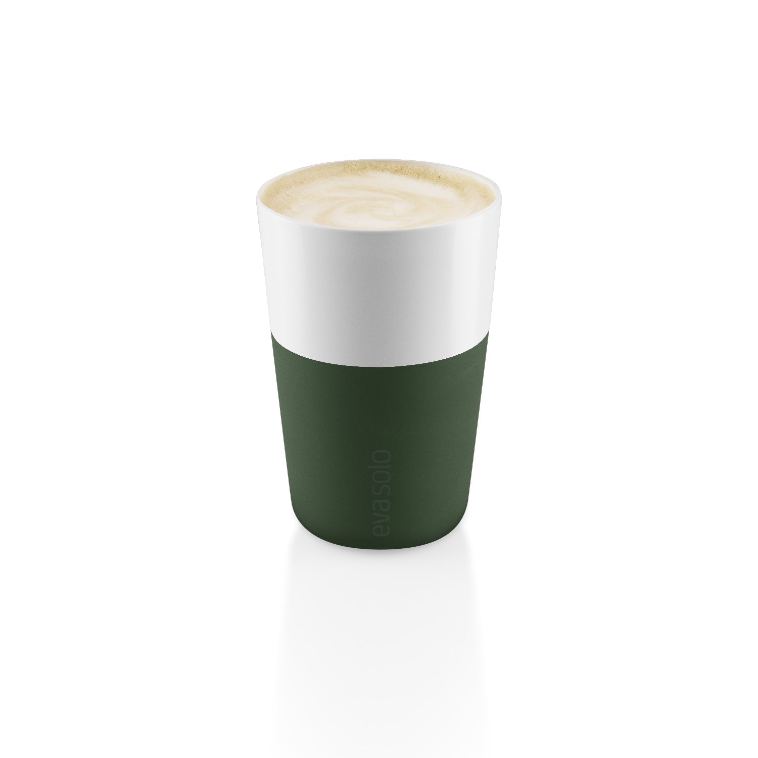 Set 2 Tazas Latte Eva Solo13#Negro