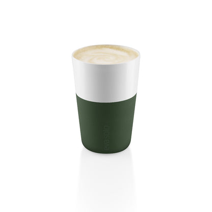 Set 2 Tazas Latte Eva Solo13#Negro