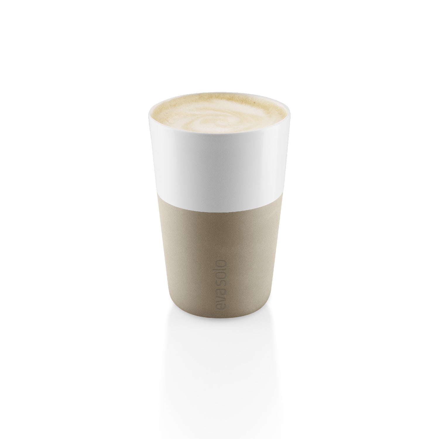 Set 2 Tazas Latte Eva Solo14#Negro