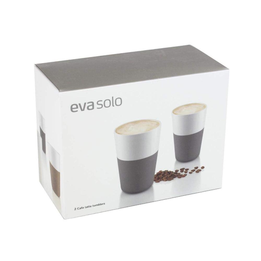 Set 2 Tazas Latte Eva Solo8#Negro