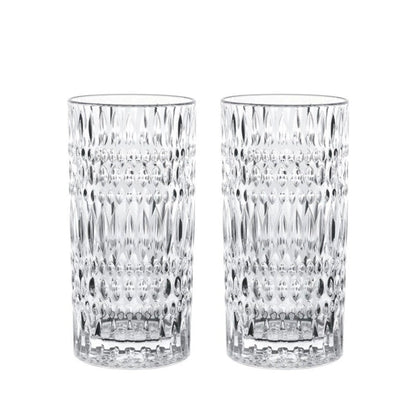 Set 2 Vasos Barista Ethno Latte Macchiatto Nachtmann2#Transparente