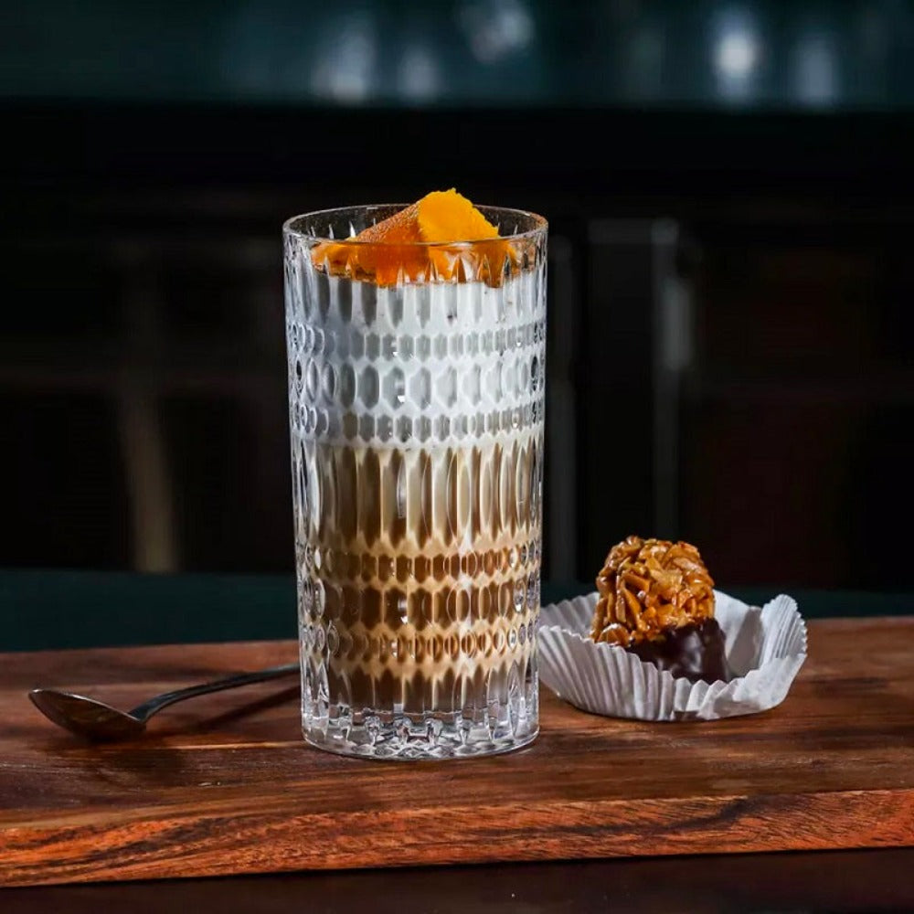 Set 2 Vasos Barista Ethno Latte Macchiatto Nachtmann3#Transparente