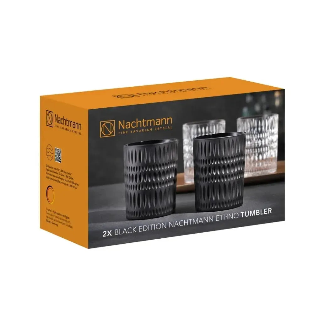 Set 2 Vasos Ethno Black Nachtmann-Vasos
