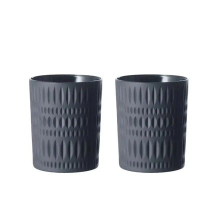 Set 2 Vasos Ethno Black Nachtmann-Vasos