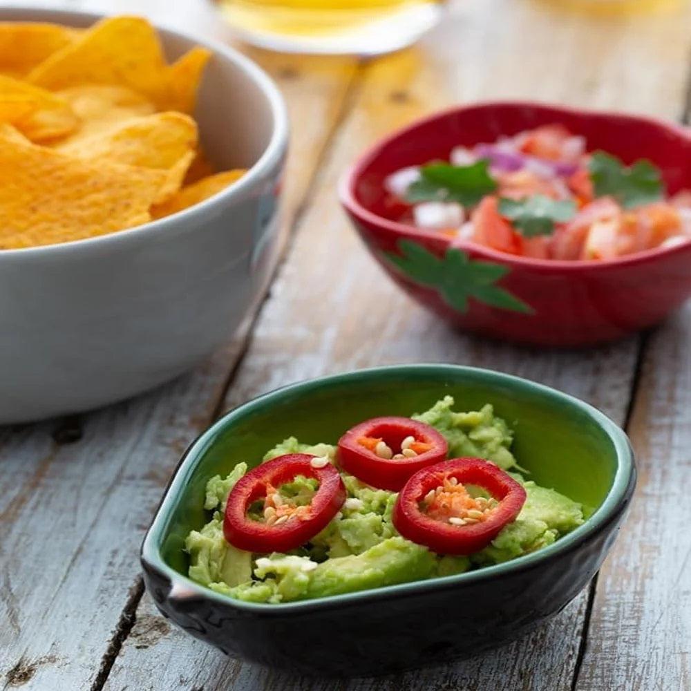 Set 3 Bowls World Foods Fajita Typhoon5#Sin color