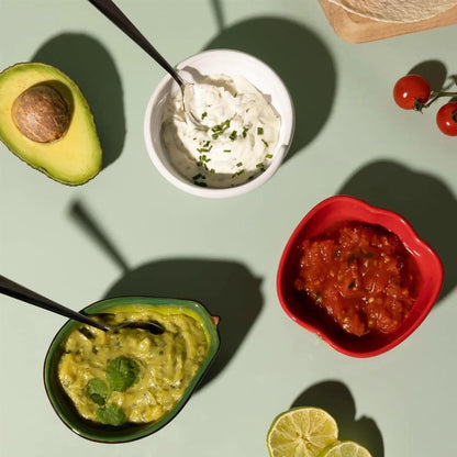 Set 3 Bowls World Foods Fajita Typhoon2#Sin color