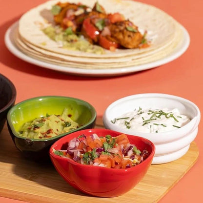 Set 3 Bowls World Foods Fajita Typhoon3#Sin color