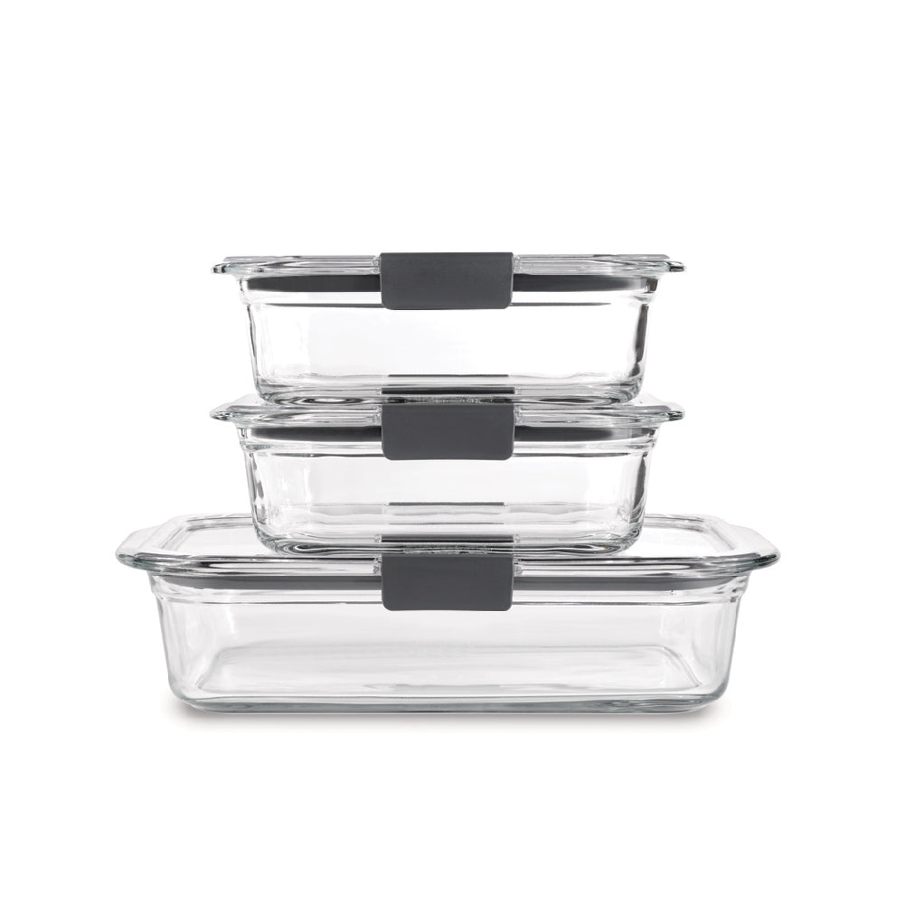Set De 3 Contenedores Herméticos 2 x 757 Ml y 1 x 1.8 Lts Rubbermaid3#SIn color
