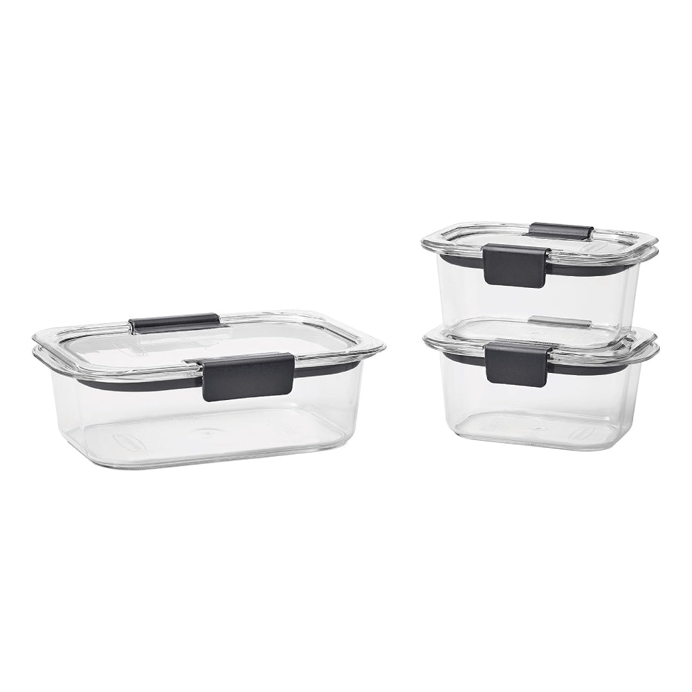 Set De 3 Contenedores Herméticos 2 x 757 Ml y 1 x 1.8 Lts Rubbermaid4#SIn color