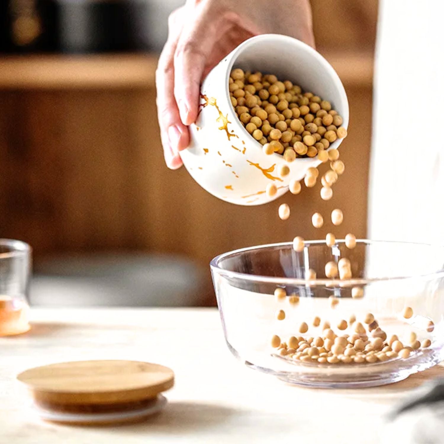 Set 3 Frascos Cerámica Herméticos Santú Home & Deco6#Blanco