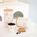 Set 3 Frascos Cerámica Herméticos Santú Home & Deco1#Blanco