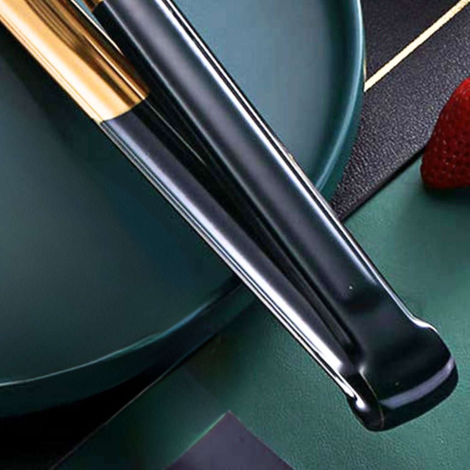 Set 3 Pinzas de Cocina Acero 28 Cm Santú Home & Deco2#Verde