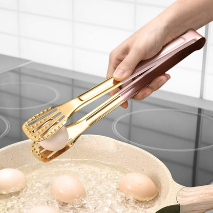 Set 3 Pinzas de Cocina Acero 28 Cm Santú Home & Deco4#Rosa