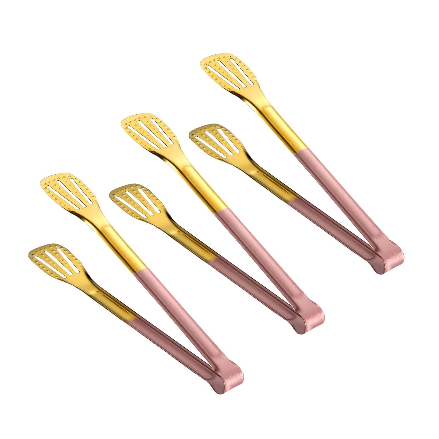 Set 3 Pinzas de Cocina Acero 28 Cm Santú Home & Deco6#Rosa