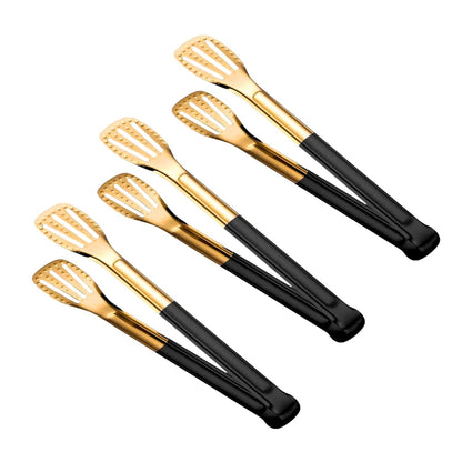 Set 3 Pinzas de Cocina Acero 28 Cm Santú Home & Deco7#Negro