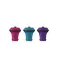 Set 3 Tapones de Vacío para Vino Colores Vacuvin1#Sin color