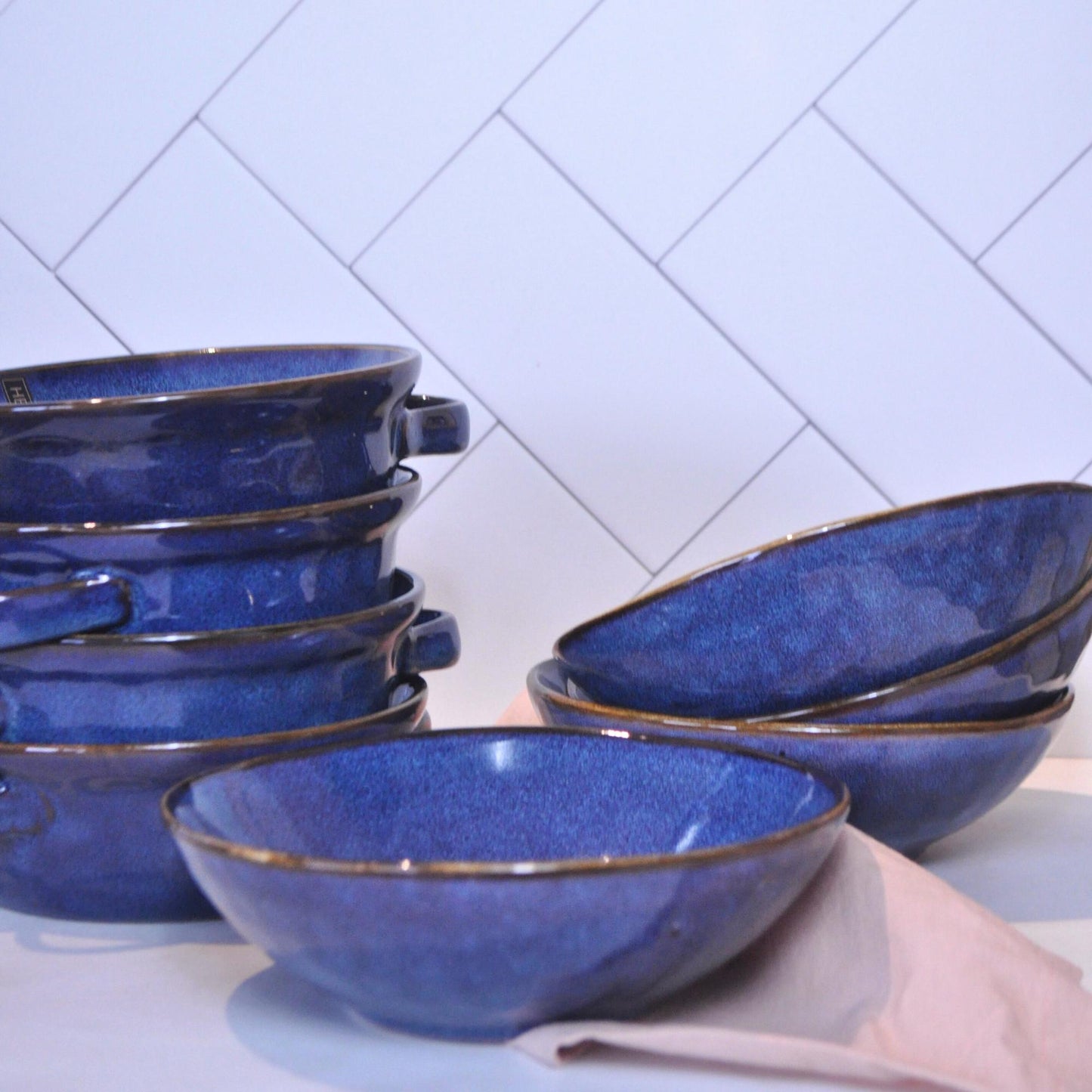 Set 4 Bowls Cerámica Paris Decoexpress3#Azul