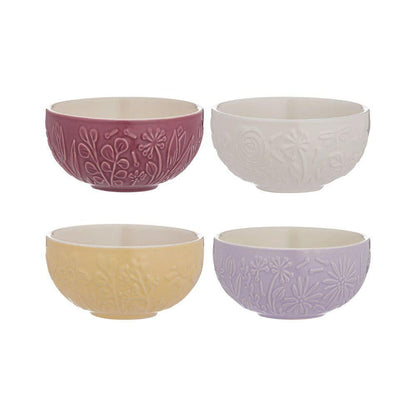 Set 4 Bowls In The Meadow Mason Cash4#Sin color